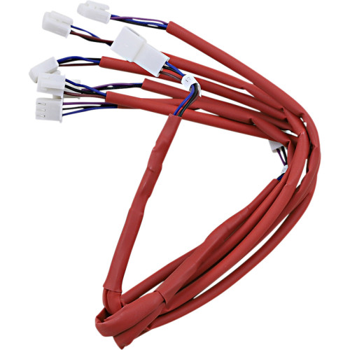 PartzBiz HD: -Custom Dynamics MPR Extension Harness Plug & Play สำหรับ CD ไฟ LED 2120-1026 21201026 CD-BCM-PLUG-EXT ฟรี harley touring electra road street glide king Harley light replacement อัพเกรด touring softail