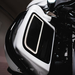 PartzBiz HD CD-BOLT-A-P - Custom Dynamics CD-BOLT-A-P Solid Amber 12V LED Turn Signal Accent Light Boltz universal motorcycle blinker trim lighting best new upgrade replacement custom chopper bobber bagger Touring Harley-Davidson Jeep