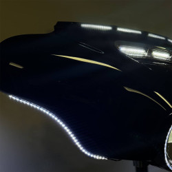 PartzBiz HD CD-LED-36-AW - Amber/White Dual Color LED Fairing Strips PartzBiz HD CD-LED-36-AW - Amber/White Dual Color LED Fairing Strips