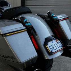 PartzBiz HD CD-LPSEQ-BCM-R - Custom Dynamics Sequential Low Profile LED Turn Signal Lights H-D Touring 14-Up Road Glide Street Glide Electra Glide CVO Rear Saddle bag Lights Upgrade Replacement Harley PartzBiz HD CD-LPSEQ-BCM-R - Custom Dynamics Sequential Low Profile LED Turn Signal Lights H-D Touring 14-Up Road Glide Street Glide Electra Glide CVO Rear Saddle bag Lights Upgrade Replacement Harley