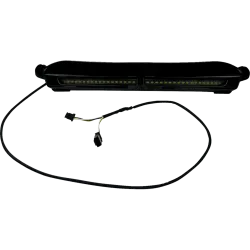 PartzBiz HD CD-RG-CV-W-B - Gloss Black Windshield Trim