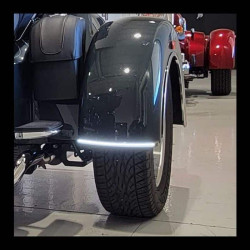 PartzBiz HD CD-TGAWS-TKE - Custom Dynamics Amber/White LED Dynamic Fender Lights Harley Tri Glide 14-Up PartzBiz HD CD-TGAWS-TKE - Custom Dynamics Amber/White LED Dynamic Fender Lights Harley Tri Glide 14-Up