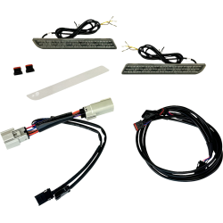 PartzBiz HD CD-TKE-REF-14-S - Smoked LED Fender Reflector Light PartzBiz HD CD-TKE-REF-14-S - Smoked LED Fender Reflector Light