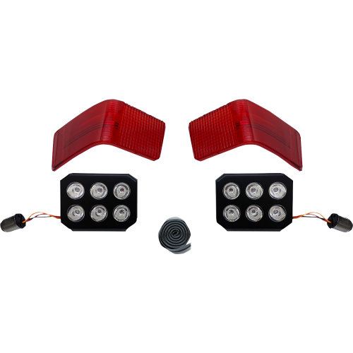 PartzBiz HD: -Custom Dynamics LED Tour-Pak Run/Brake Lights Red Lenses Harley Touring 89-13 PartzBiz HD: -Custom Dynamics LED Tour-Pak Run/Brake Lights Red Lenses Harley Touring 89-13