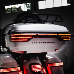 PartzBiz HD CD-TP-LENS-R - Tour-Pak Replacement Red Taillight Lens PartzBiz HD CD-TP-LENS-R - Tour-Pak Replacement Red Taillight Lens