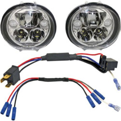 PartzBiz HD CDTB-575OV-B - Black 5.75 on Oval Headlamp Kit PartzBiz HD CDTB-575OV-B - Black 5.75 on Oval Headlamp Kit