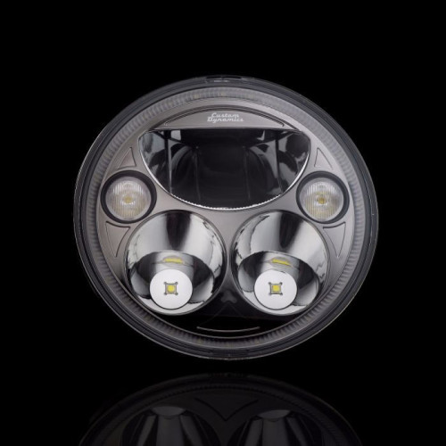 PartzBiz HD: -Custom Dynamics CDTB-7-I-C Chrome Tru-Beam 7" LED Headlight 15-19 Indian | CDTB-7-I-C PartzBiz HD: -Custom Dynamics CDTB-7-I-C Chrome Tru-Beam 7" LED Headlight 15-19 Indian | CDTB-7-I-C