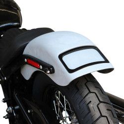 PartzBiz HD CRF-M8ST-SB-B - Paul Yaffe Rear Fender Black License Plate LED Frame Kit Harley 18-20 FLSL/FXBB PartzBiz HD CRF-M8ST-SB-B - Paul Yaffe Rear Fender Black License Plate LED Frame Kit Harley 18-20 FLSL/FXBB