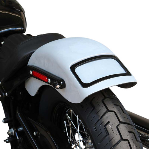 PartzBiz HD: 3465483-Paul Yaffe Rear Fender Black License Plate LED Frame Kit Harley 18-20 FLSL/FXBB PartzBiz HD: 3465483-Paul Yaffe Rear Fender Black License Plate LED Frame Kit Harley 18-20 FLSL/FXBB