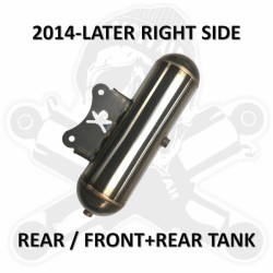 PartzBiz HD DA-AT-14MEDWOVM - Dirty Air El Niño Stainless Steel Tank Rear Front 200psi Harley Touring 14+ PartzBiz HD DA-AT-14MEDWOVM - Dirty Air El Niño Stainless Steel Tank Rear Front 200psi Harley Touring 14+