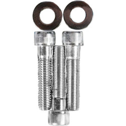 PartzBiz HD DS-190743 - Drag Triple Tree Pinch Bolt Set Kit Chrome Knurled Socket Harley Dyna 85-87 PartzBiz HD DS-190743 - Drag Triple Tree Pinch Bolt Set Kit Chrome Knurled Socket Harley Dyna 85-87