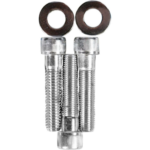 PartzBiz HD: 3488912-Drag Triple Tree Pinch Bolt Set Kit Chrome Knurled Socket Harley Dyna 85-87 PartzBiz HD: 3488912-Drag Triple Tree Pinch Bolt Set Kit Chrome Knurled Socket Harley Dyna 85-87
