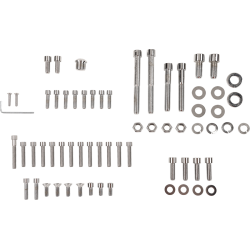PartzBiz HD DS-190766S - Drag Complete Motor Engine Bolt Set Kit 4-Speed Smooth Socket Harley FX FL 77-84 PartzBiz HD DS-190766S - Drag Complete Motor Engine Bolt Set Kit 4-Speed Smooth Socket Harley FX FL 77-84