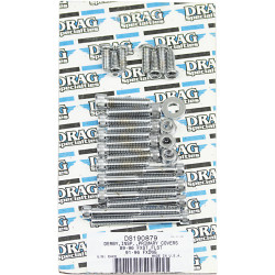 PartzBiz HD DS-190879 - Drag Trans Primary Bolt Set Kit Chrome Knurled Socket Harley Softail Dyna 89-98 PartzBiz HD DS-190879 - Drag Trans Primary Bolt Set Kit Chrome Knurled Socket Harley Softail Dyna 89-98