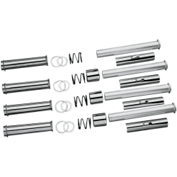 PartzBiz HD DS-193760 - Drag Pushrod Tube Kit แพคเกจ Chrome Harley Big Twin 66-79 Shovelhead PartzBiz HD DS-193760 - Drag Pushrod Tube Kit แพคเกจ Chrome Harley Big Twin 66-79 Shovelhead