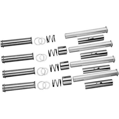PartzBiz HD: 3491250-Drag Pushrod Tube Kit แพคเกจ Chrome Harley Big Twin 66-79 Shovelhead PartzBiz HD: 3491250-Drag Pushrod Tube Kit แพคเกจ Chrome Harley Big Twin 66-79 Shovelhead