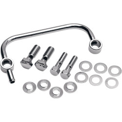 PartzBiz HD DS-289620 - Drag Specialties Chrome Crankcase Breather Kit Harley Big Twin เครื่องฟอกอากาศ PartzBiz HD DS-289620 - Drag Specialties Chrome Crankcase Breather Kit Harley Big Twin เครื่องฟอกอากาศ