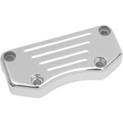 PartzBiz HD DS-290652 - Drag Specialties Chrome Ball Milled Buffalo Handlebar Top Clamp Harley Custom PartzBiz HD DS-290652 - Drag Specialties Chrome Ball Milled Buffalo Handlebar Top Clamp Harley Custom