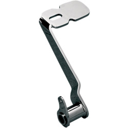 PartzBiz HD DS-530603 - Drag Specialties Chrome Rear Brake Pedal Lever 42407-87B Harley Softail Touring