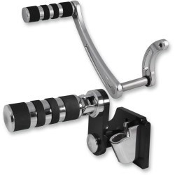 PartzBiz HD DS16220528 - Jaybrake J-FL Series Chrome Multi-Band Forward Controls Harley Touring Models | J-970JFL-172