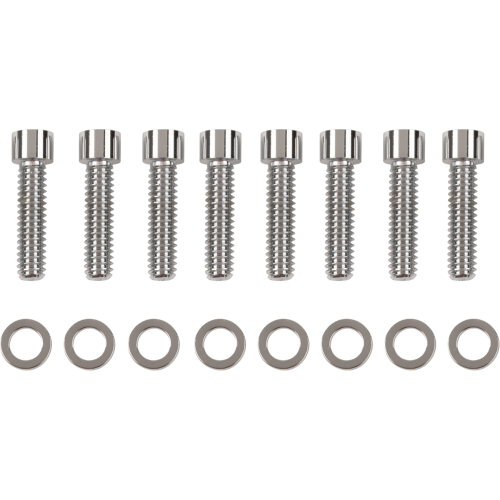 PartzBiz HD: 3487983-Drag Lifter Base Socket Bolt Kit 6” Chrome Smooth Harley Big Twin Cam 99-17 PartzBiz HD: 3487983-Drag Lifter Base Socket Bolt Kit 6” Chrome Smooth Harley Big Twin Cam 99-17