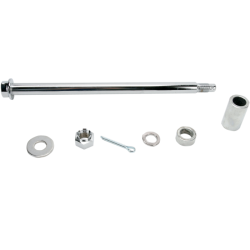 PartzBiz HD DS223047 - ชุดลาก Chrome Axle Kit ด้านหลัง 12-5/8‚” 3/4‚” Harley Softail 00-07 Twin Cam