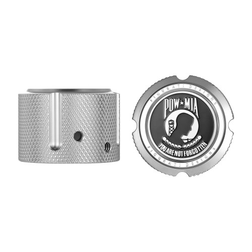 PartzBiz HD: 3485596-Figurati POW MIA ฝาครอบเพลาหน้าสแตนเลส 25mm Harley Big Twin XL XG 07+ PartzBiz HD: 3485596-Figurati POW MIA ฝาครอบเพลาหน้าสแตนเลส 25mm Harley Big Twin XL XG 07+