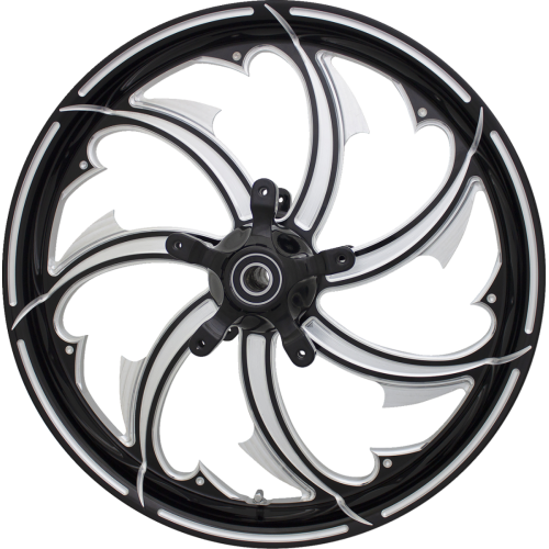 PartzBiz HD: 3490379-Coastal Moto Fury Rear Wheel Rim Black Cut 16x5.5 SD ABS TPMS Harley Touring 09+ PartzBiz HD: 3490379-Coastal Moto Fury Rear Wheel Rim Black Cut 16x5.5 SD ABS TPMS Harley Touring 09+