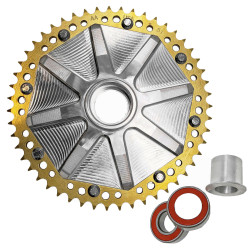 PartzBiz HD G2CC53-11 - 53 Tooth Black Anodized Cush Drive Chain Conversion Sprocket Harley Touring 09+ PartzBiz HD G2CC53-11 - 53 Tooth Black Anodized Cush Drive Chain Conversion Sprocket Harley Touring 09+