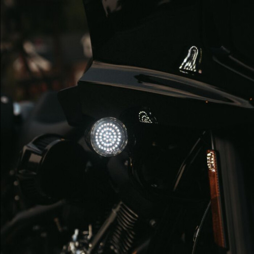 PartzBiz HD: -Custom Dynamics Genesis 4 Flat Amber White LED Turn Signal Inserts 1157 Harley PartzBiz HD: -Custom Dynamics Genesis 4 Flat Amber White LED Turn Signal Inserts 1157 Harley