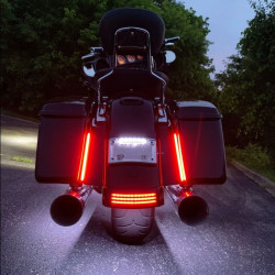 PartzBiz HD GEN-MPLASMA-RED - Custom Dynamics Red 8" Plasma LED Rods Each Turn Signal Brake Lights | GEN-MPLASMA-RED PartzBiz HD GEN-MPLASMA-RED - Custom Dynamics Red 8" Plasma LED Rods Each Turn Signal Brake Lights | GEN-MPLASMA-RED