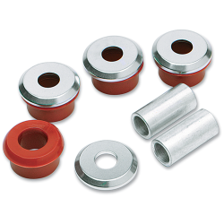 PartzBiz HD HD-2 - Alloy Art Heavy Duty Polyurethane Handlebar Riser Bushings Harley FLH Touring