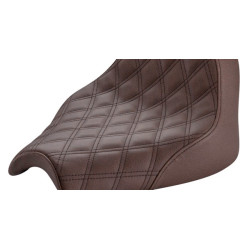 PartzBiz HD I21-04-002BLS - Saddlemen Brown Renegade Solo Seat Lattice Stitched 22+ Indian Chief Dark Horse PartzBiz HD I21-04-002BLS - Saddlemen Brown Renegade Solo Seat Lattice Stitched 22+ Indian Chief Dark Horse