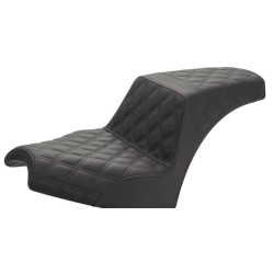 PartzBiz HD I21-04-175 - Saddlemen Step Up 2-Up Seat Full Lattice Stitch Black Gel-Core Indian Chief 2022 PartzBiz HD I21-04-175 - Saddlemen Step Up 2-Up Seat Full Lattice Stitch Black Gel-Core Indian Chief 2022