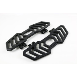 PartzBiz HD K73232 - Kodlin Black Billet Aluminum Floorboards Trackboards 1999+ Harley Touring PartzBiz HD K73232 - Kodlin Black Billet Aluminum Floorboards Trackboards 1999+ Harley Touring