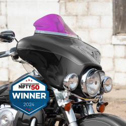 PartzBiz HD KWW-01-0638 - Klock Werks KolorFlare Windshield 6.5” OrangeIce Acrylic Harley Touring 96-13 PartzBiz HD KWW-01-0638 - Klock Werks KolorFlare Windshield 6.5” OrangeIce Acrylic Harley Touring 96-13