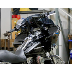 PartzBiz HD LA-7316-12B - LA Choppers 1-1/2‚” 12‚” แฮนด์บาร์ Hammerhead สีดำ Harley Road Glide King 2015+ PartzBiz HD LA-7316-12B - LA Choppers 1-1/2‚” 12‚” แฮนด์บาร์ Hammerhead สีดำ Harley Road Glide King 2015+