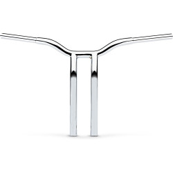 PartzBiz HD LA-7338-16 - LA Choppers 1 1/4” Chrome Kage Fighter 16” T Bars Pullback Handlebars Harley FXD