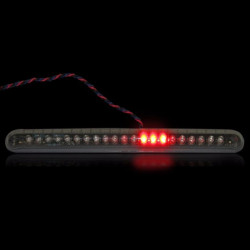 PartzBiz HD LB02 - Knight Riderz Sequential Light Bar w/Red Flashing Brake Alert