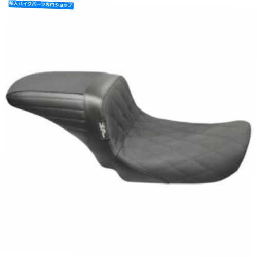 PartzBiz HD: 3451322-Le Pera Lepera Kickflip เพชร Stitch ขั้นตอน 2006-2017 Harley Dyna 2 Up LK-591DM