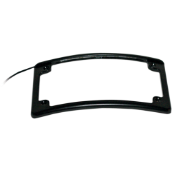 PartzBiz HD LPF-RAD-B-LP - Custom Dynamics Black Low Profile Radius License Plate Frame L.E.D 4 Harley - LPF-RAD-B-LP PartzBiz HD LPF-RAD-B-LP - Custom Dynamics Black Low Profile Radius License Plate Frame L.E.D 4 Harley - LPF-RAD-B-LP