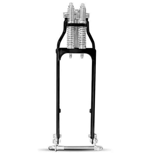 PartzBiz HD: 3482107-DNA 4” Under 18” Black Springer Wide Glide Front End Harley Chopper Softail Dyna PartzBiz HD: 3482107-DNA 4” Under 18” Black Springer Wide Glide Front End Harley Chopper Softail Dyna