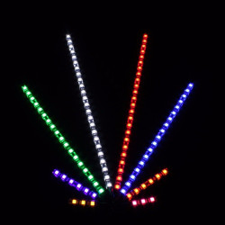 PartzBiz HD M272UV - Custom Dynamics MagicFlex2 72 Purple LED Accent Light Strip 39.4" Long | M272UV PartzBiz HD M272UV - Custom Dynamics MagicFlex2 72 Purple LED Accent Light Strip 39.4" Long | M272UV