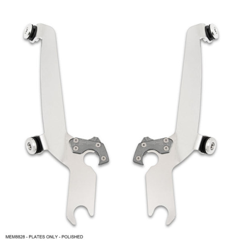 PartzBiz HD: 3467327-Memphis Shades Sportshield Black Trigger-Lock Mounting Harley Softail FLSB 18+