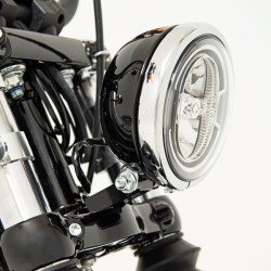 PartzBiz HD MEB9888 - Memphis Shades Road Warrior Headlight Extension Block Harley Softail 18+ FXBB PartzBiz HD MEB9888 - Memphis Shades Road Warrior Headlight Extension Block Harley Softail 18+ FXBB