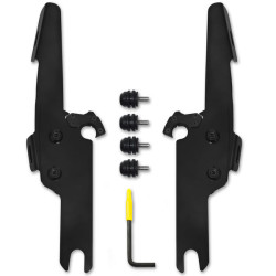 PartzBiz HD MEK2046 - Memphis Shades Polished Fats Windshield Trigger-Lock Mount Kit Harley FLSB 18+ PartzBiz HD MEK2046 - Memphis Shades Polished Fats Windshield Trigger-Lock Mount Kit Harley FLSB 18+