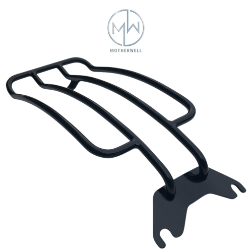 PartzBiz HD: 3485852-Motherwell 6” x 11” Solo Luggage Rack Gloss Black Steel Harley Heritage 97-17 PartzBiz HD: 3485852-Motherwell 6” x 11” Solo Luggage Rack Gloss Black Steel Harley Heritage 97-17