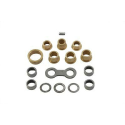 PartzBiz HD Oct-66 - Cam Cover Gear Shaft Bearings Bushings Kit Harley Ironhead Sportster 1977-1985