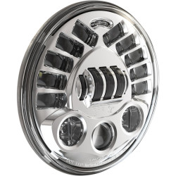PartzBiz HD PB-575A-C - Custom Dynamics ProBeam Chrome Adaptive 2 5.75" Headlamp Harley FLH 14-20 2001-2133 20012133 PB-575A-C FXD FLTCU FLHX FLHR FLTR FLHT FLTRX electra road street glide ultra light PartzBiz HD PB-575A-C - Custom Dynamics ProBeam Chrome Adaptive 2 5.75" Headlamp Harley FLH 14-20 2001-2133 20012133 PB-575A-C FXD FLTCU FLHX FLHR FLTR FLHT FLTRX electra road street glide ultra light