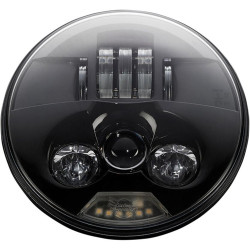 PartzBiz HD PB-7-B - Custom Dynamics PB-7-B True Black ProBEAM 7" LED Headlight Headlamp Harley PartzBiz HD PB-7-B - Custom Dynamics PB-7-B True Black ProBEAM 7" LED Headlight Headlamp Harley